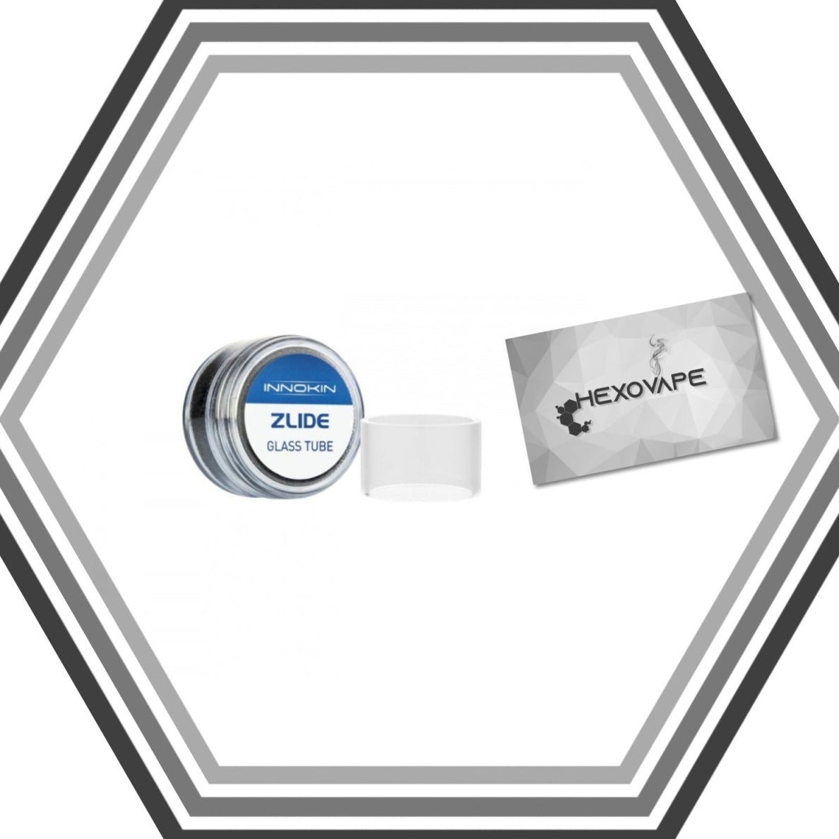 Pyrex Zlide 4ml - Innokin - Hexovape - accessoire vape - Innokin - accessoire
