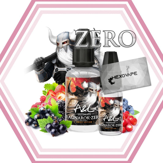 Ragnarok Zéro concentré - Ultimate - Hexovape - DIY  Cigarette électronique pas cher