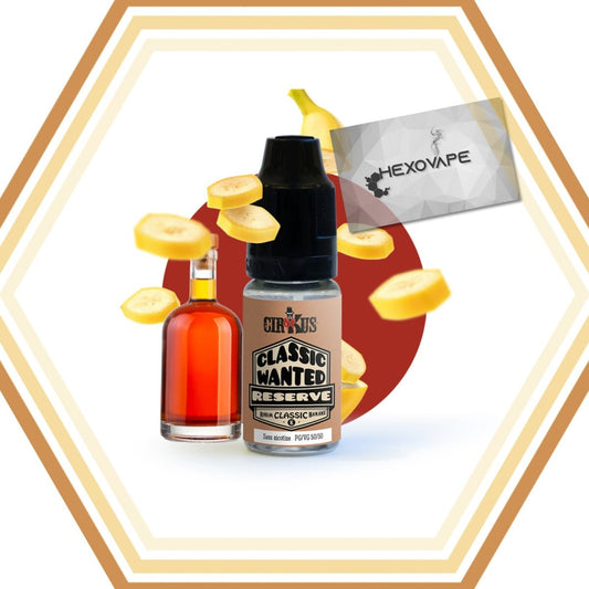 Reserve Classic Wanted - VDLV - Hexovape - E - liquide - Classic Wanted - 10ml