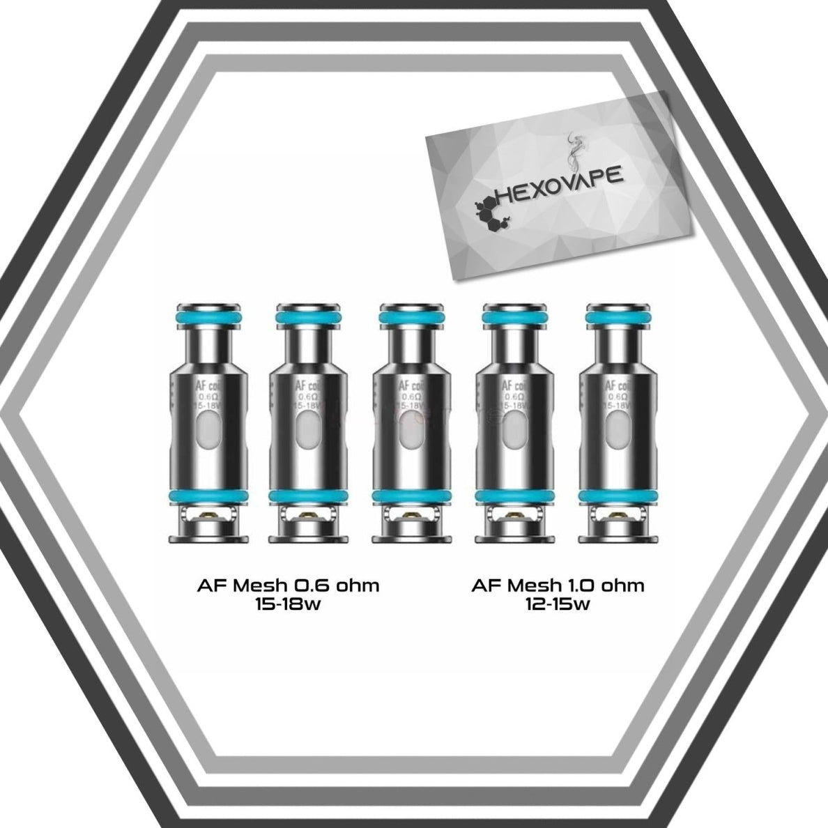 Résistance AF - Aspire - Hexovape - Résistances - Aspire - Aspire