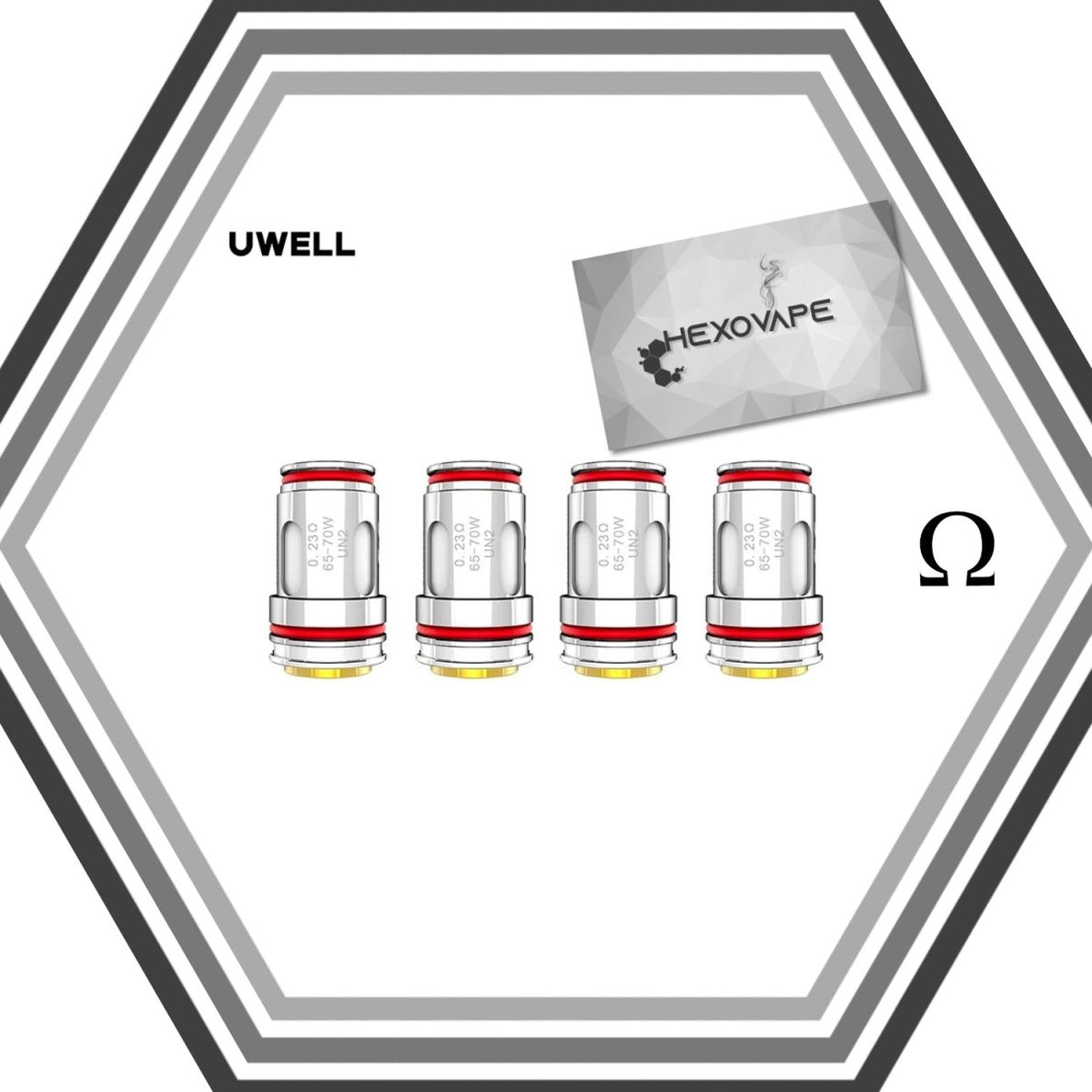 Résistance Crown 5 - Uwell - Hexovape - Résistances - Uwell - résistances