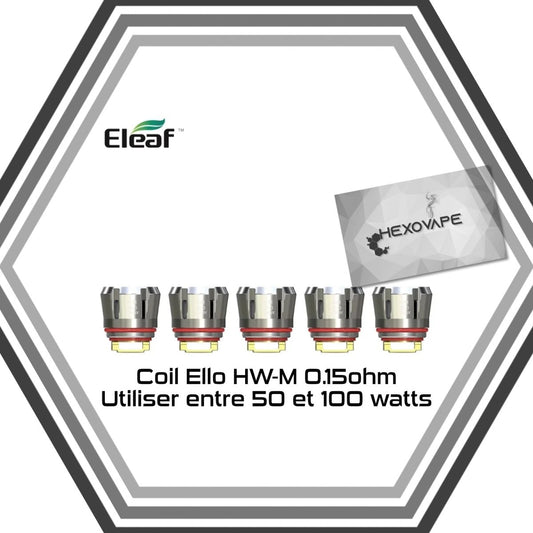 Résistance Ello HW series - Eleaf - Hexovape - Résistances - Eleaf - Eleaf