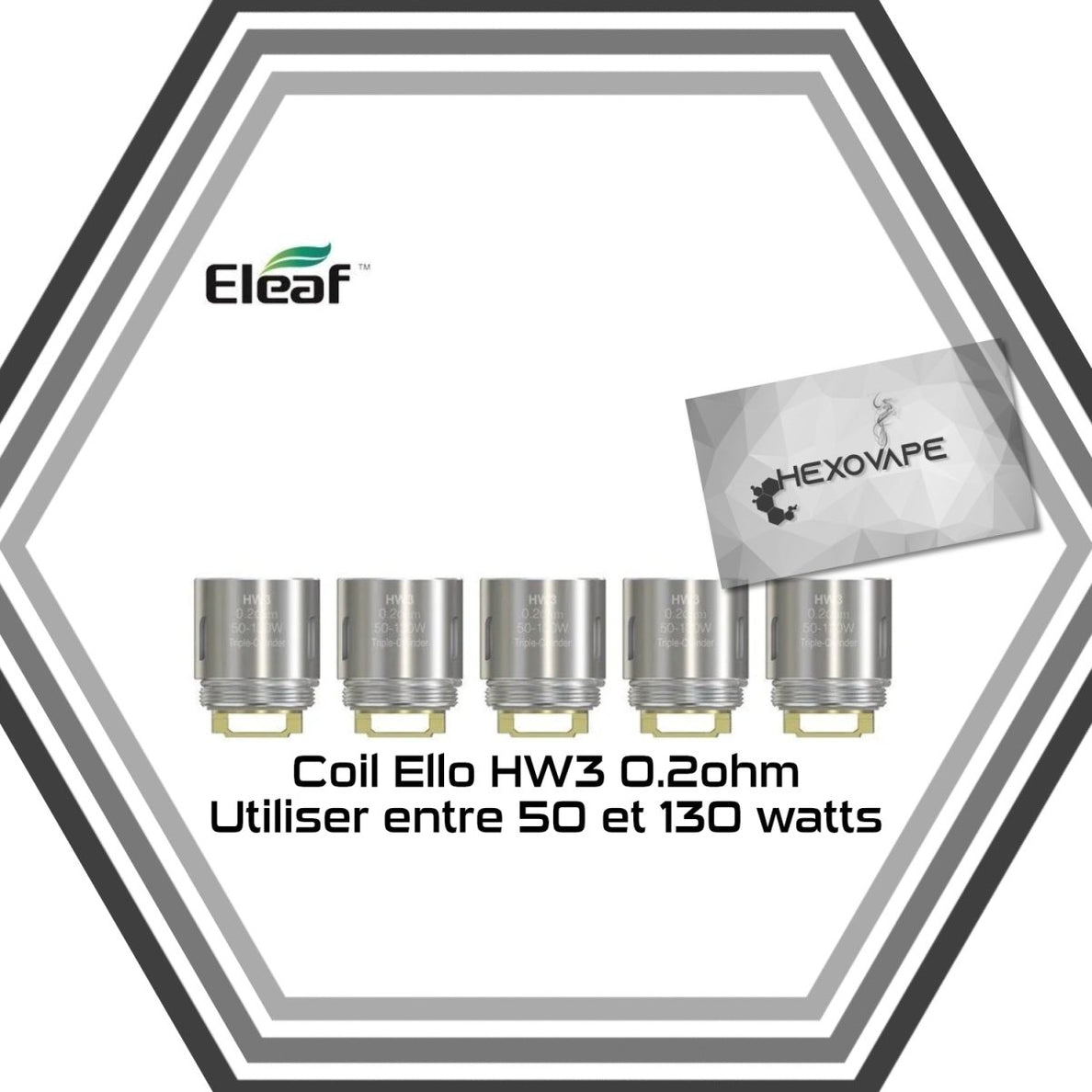 Résistance Ello HW series - Eleaf - Hexovape - Résistances - Eleaf - Eleaf