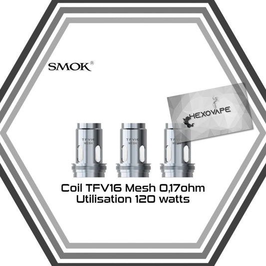 Résistance TFV16 - Smok - Hexovape - Résistances - Smok - résistances