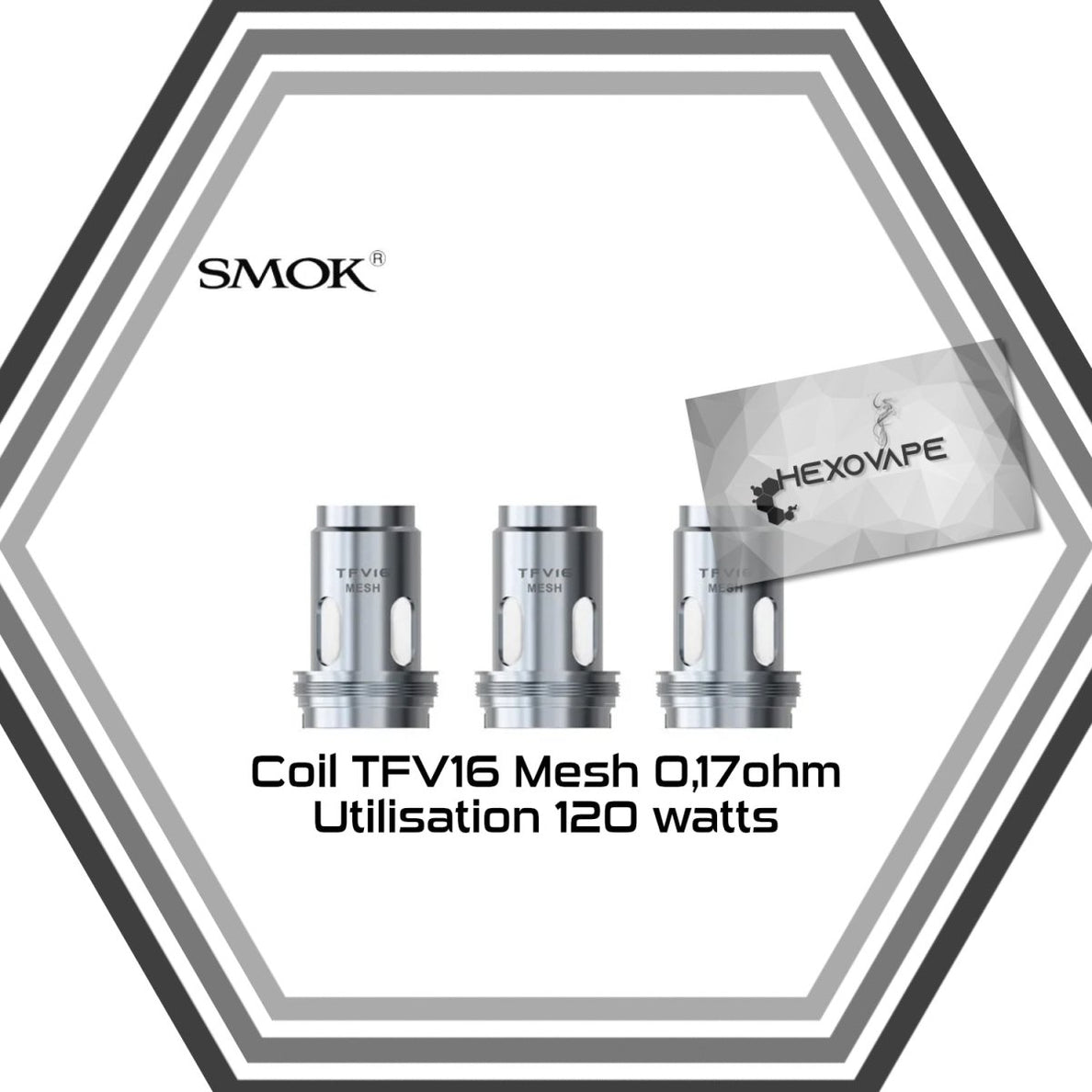 Résistance TFV16 - Smok - Hexovape - Résistances - Smok - résistances