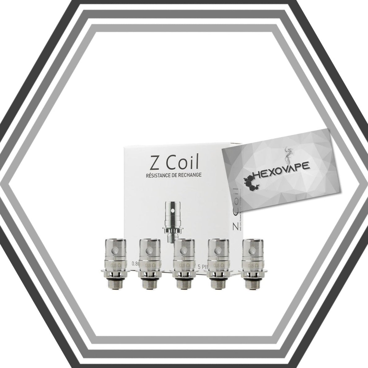 Zenith Z Coil Resistors - Innokin - 0.8ohm Zenith Z Coil Resistors - Innokin - 0.8ohm