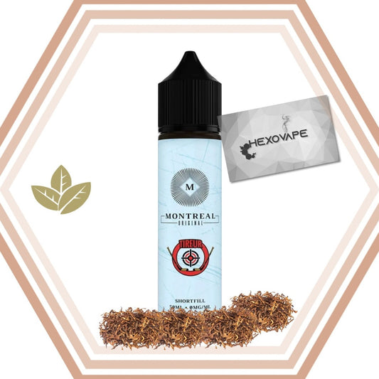 Tireur 50ml - Montreal Original - Hexovape - E - liquide - Montreal - 50ml