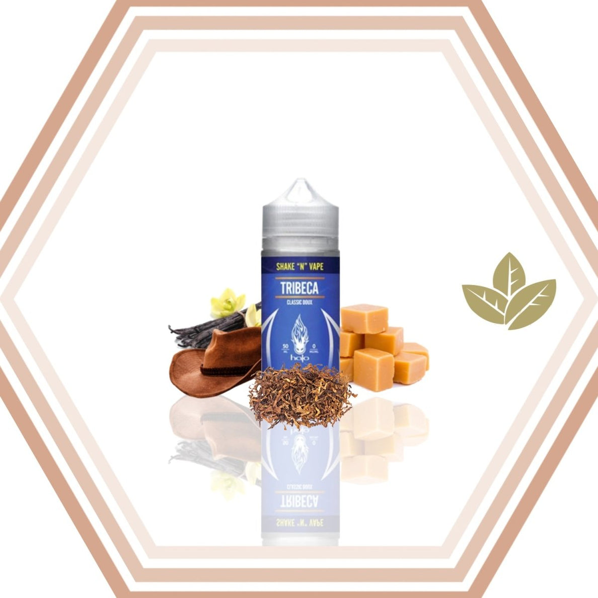Tribeca 50ml E-liquide Tabac Gourmand | Halo Hexovape.com Tribeca 50ml E-liquide Tabac Gourmand | Halo Hexovape.com