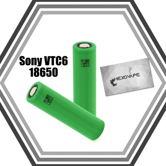Accu VTC6 18650 - Sony - Hexovape.com