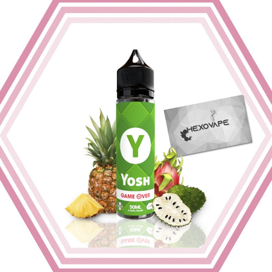 Yosh 50ml - Game Over - Hexovape - E - liquide - Game Over - 50ml